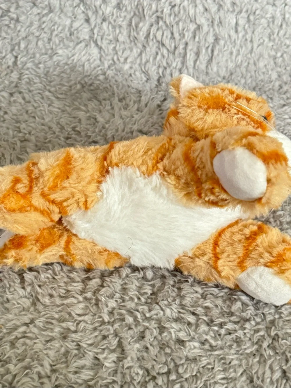Aurora Miyoni Cat Plush 10” Orange Tabby Stuffed Animal Soft Toy